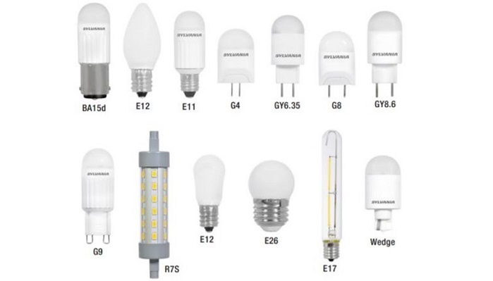 light bulb shapes